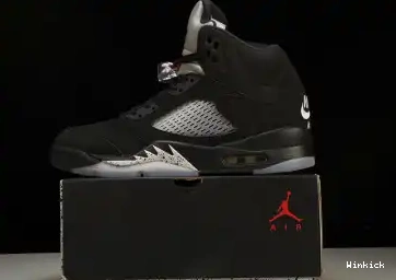 METALLIC AIR BLACK 5 JORDAN (2016) 845035-003 0610